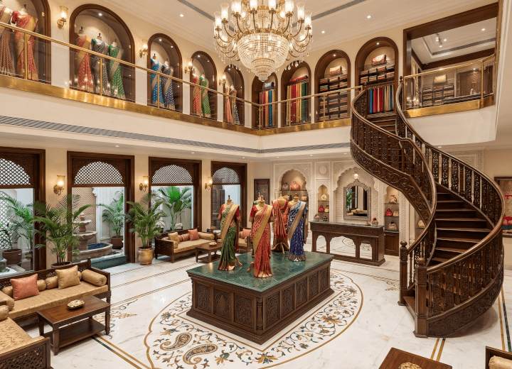 Commercial interior design by Vishnu Interior, Madurai