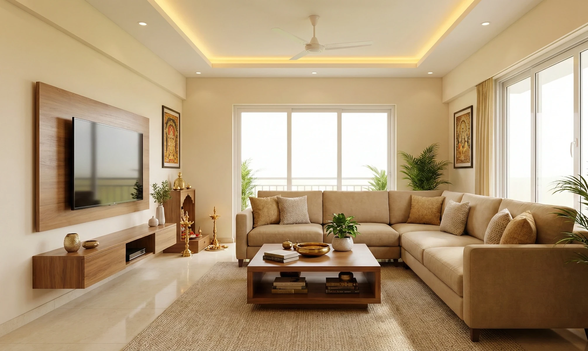 Residential interior design in Theni