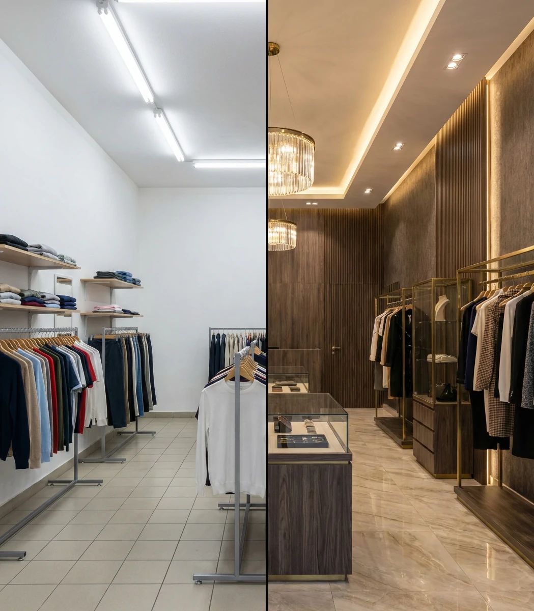 Boutique Interior Cost Comparison
